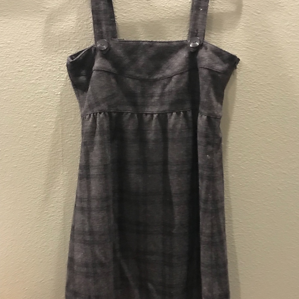 Tulle Wool Dress Size Small Plaid